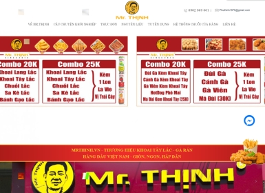 Dự Án Mr.Thịnh - Chuỗi thức ăn nhanh có chi nhánh rộng khắp Việt Nam  