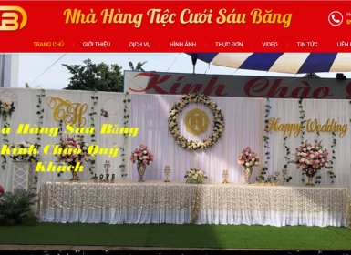 Dự án Website nhà hàng Sáu Băng - khu vực bình phước