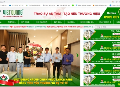 Dự án công ty Kiến trúc Việt Quang